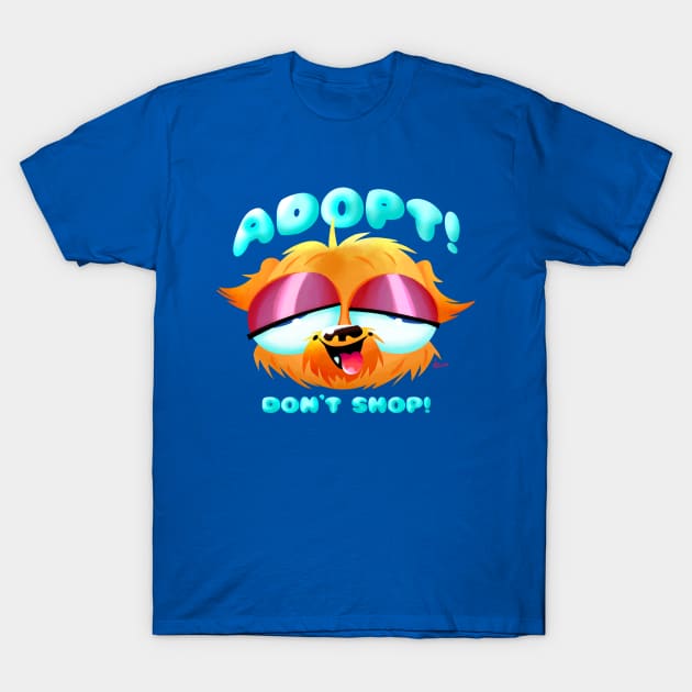 Adopt! Don't Shop! T-Shirt by Nissa Elise